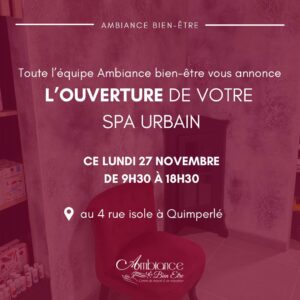 Ambiance Bien Etre, institut de beauté à Quimperlé | Ambiance Bien Etre